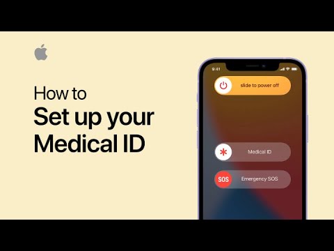 How to set up Medical ID on iPhone and iPod touch — Apple Support