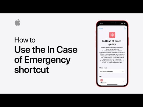 How to use the In Case of Emergency shortcut on iPhone, iPad, and iPod touch — Apple Support