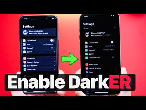 How to Enable DARKER Mode on iPhone