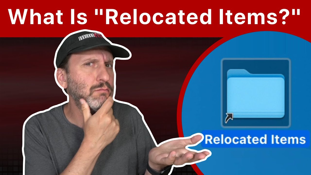 Why Is "Relocated Items" On My Mac Desktop?