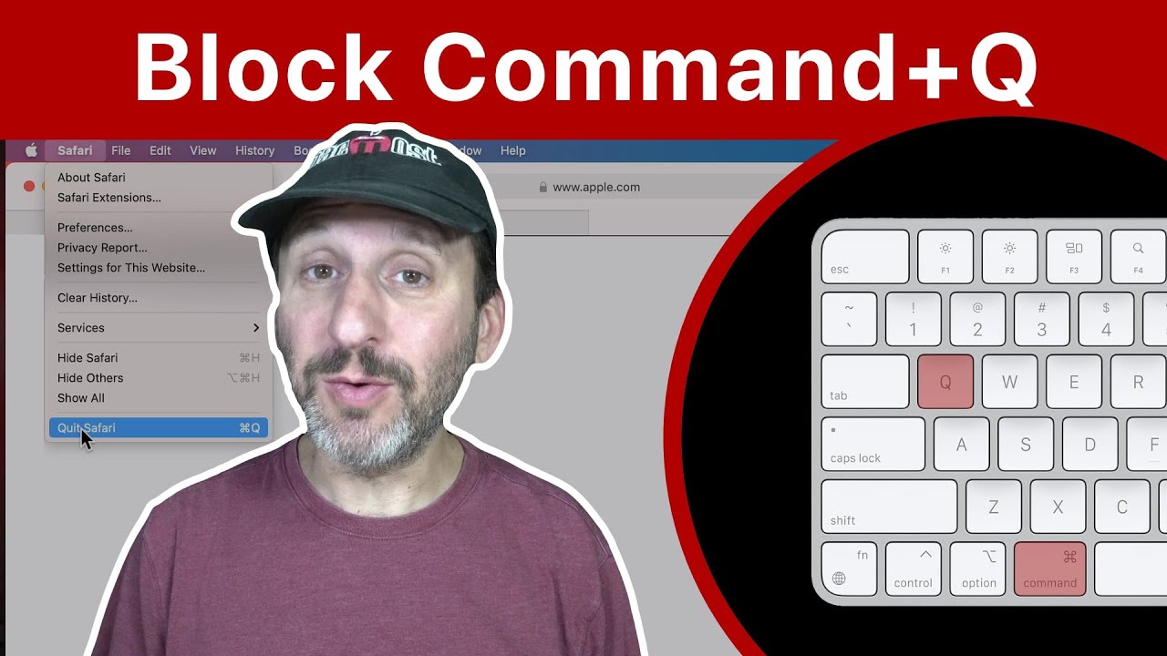 How To Disable Command+Q On a Mac