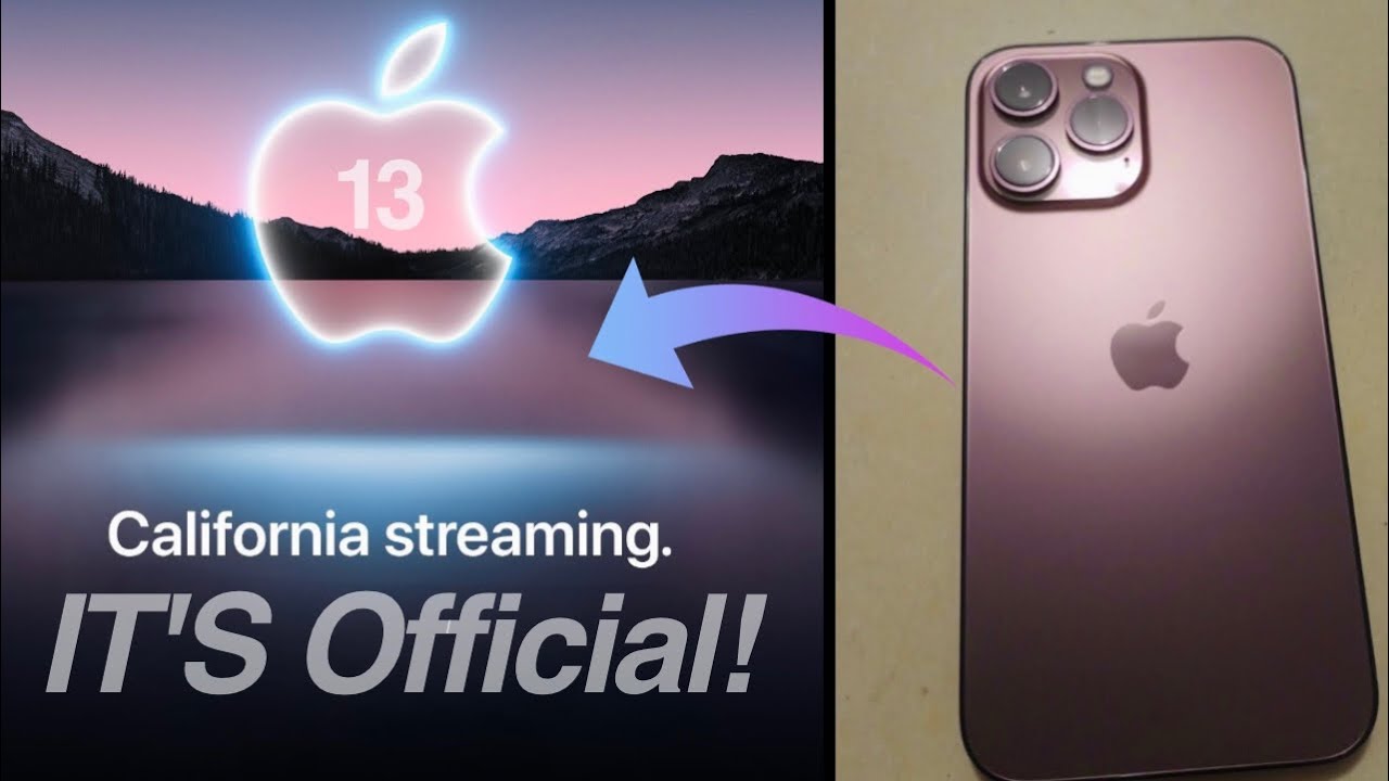 IT’S OFFICIAL iPhone 13 Event – INVITATION Breakdown | Apple September 14th Event!