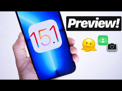 iOS 15.1 Preview!