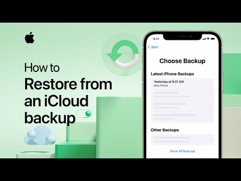 How to restore an iPhone, iPad, or iPod touch from an iCloud backup | Apple Support