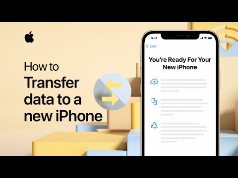 How to transfer data to a new iPhone | Apple Support