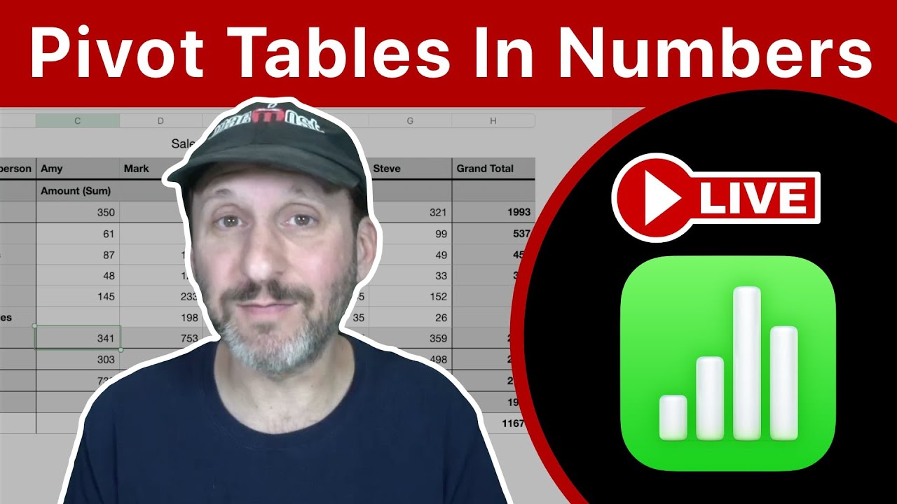 Working With Pivot Tables In Numbers