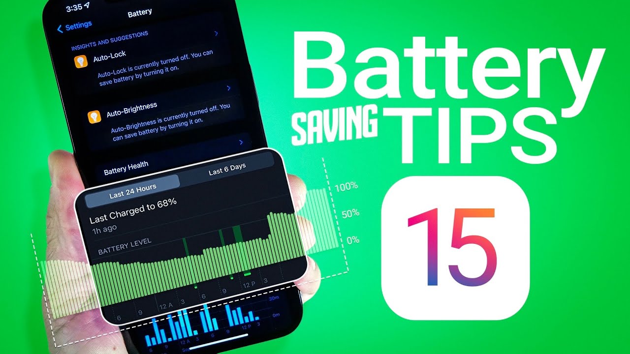 iOS 15 Battery Saving Tips You NEED TO KNOW!