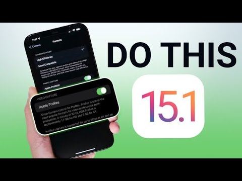 Do this after Updating to iOS 15.1