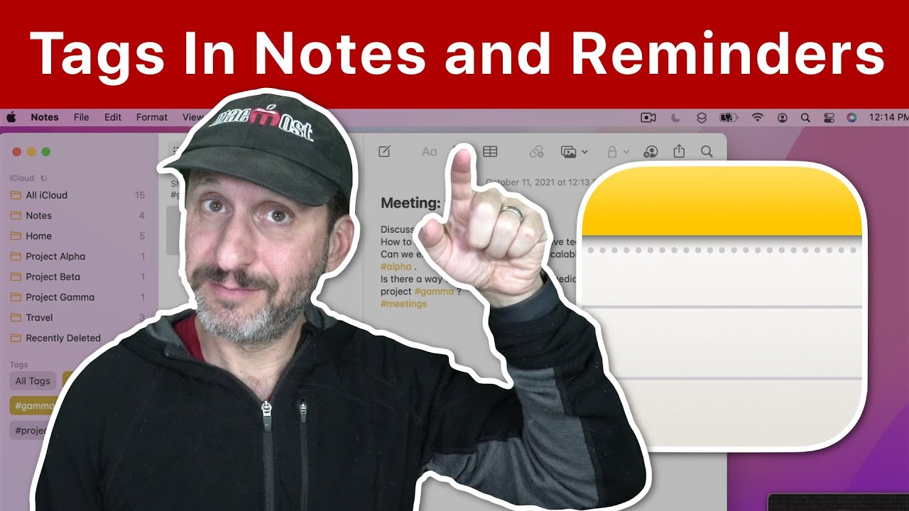 Using Tags In Notes and Reminders On a Mac
