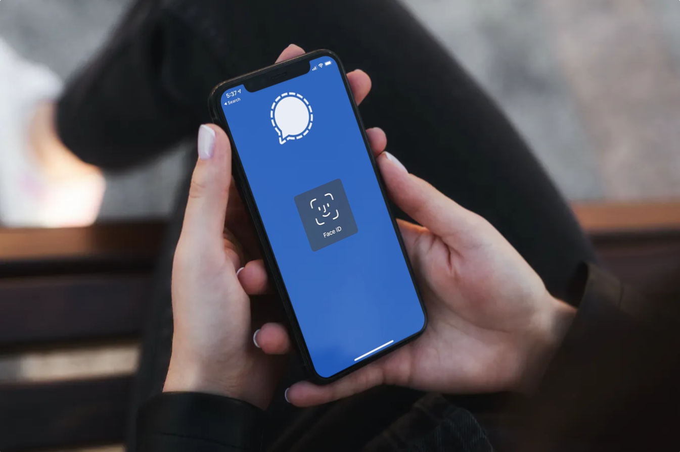 How to Lock Signal with Face ID or Touch ID on iPhone
