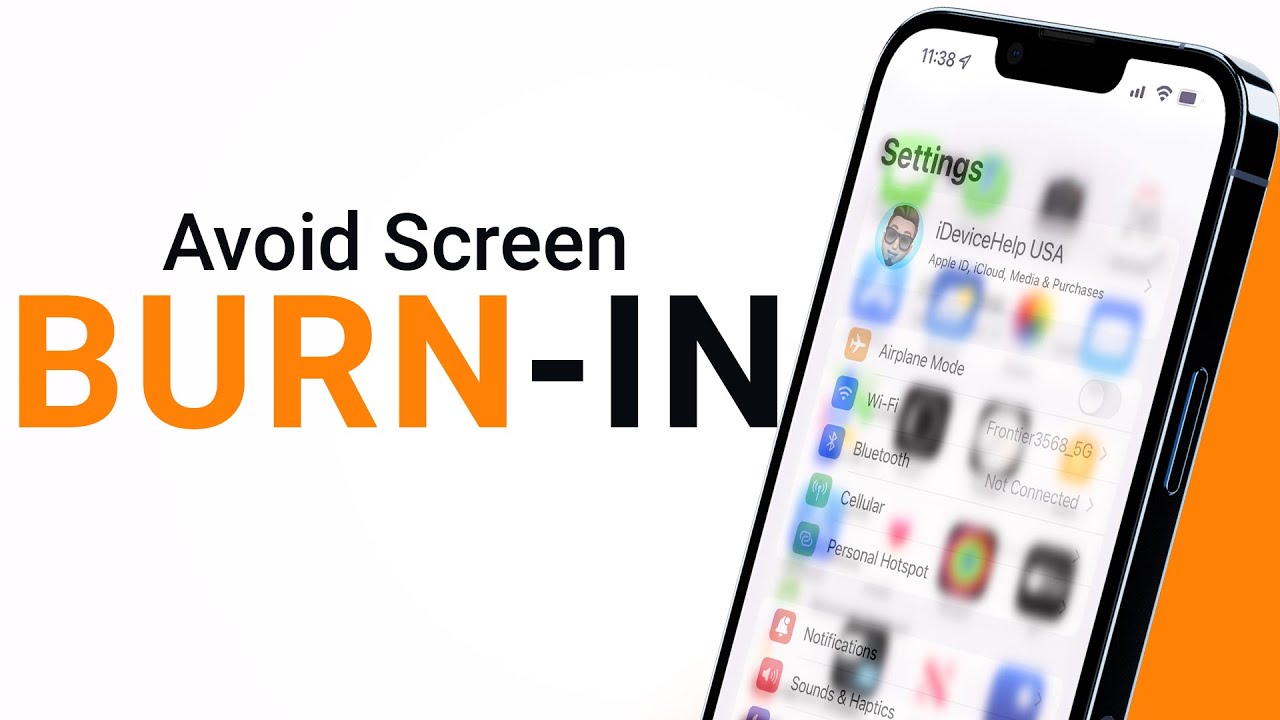How to AVOID iPhone Screen Burn-In Years Later!