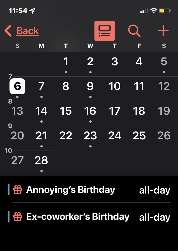How to Remove Birthdays from iPhone Calendar