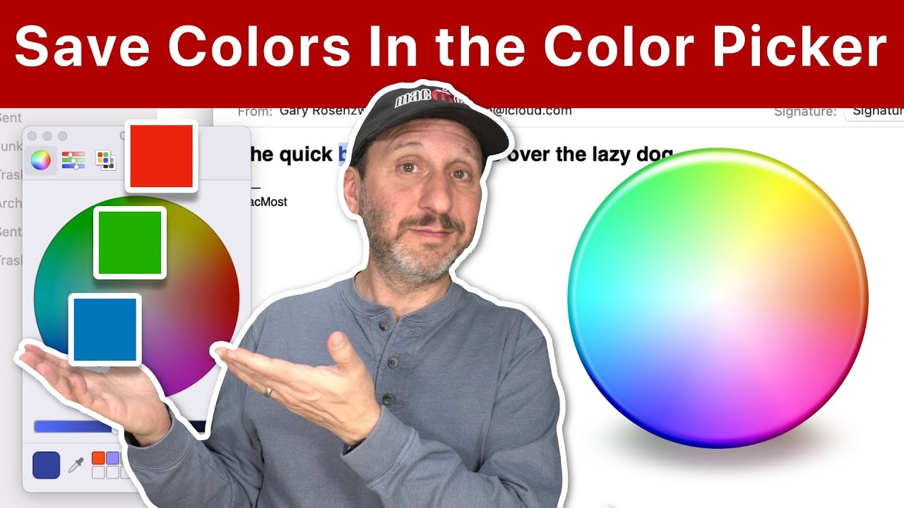 How To Save Colors Using the Color Picker