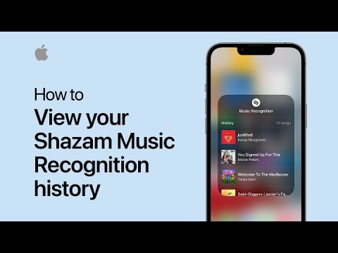 How to use Shazam Music Recognition history on iPhone, iPad, and iPod touch | Apple Support