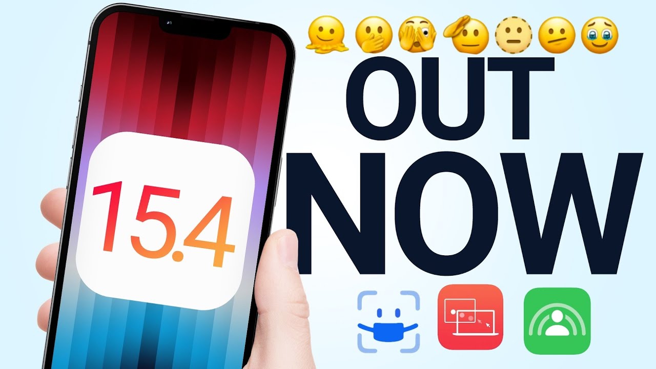 iOS 15.4 OUT NOW – The Update iPhone Users MUST HAVE!