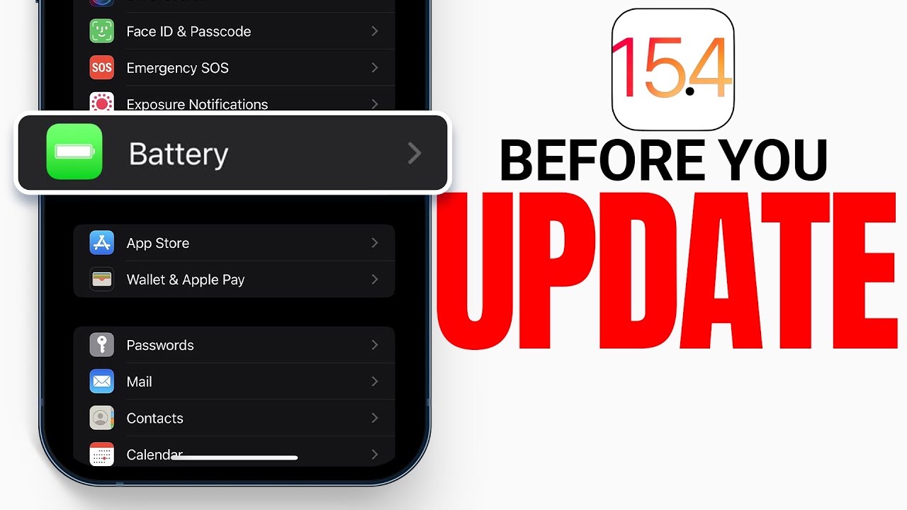 Things You Should Know Before Updating to iOS 15.4