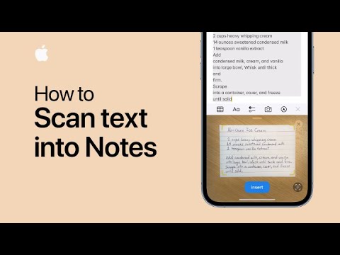 How to scan text into Notes on iPhone, iPad, and iPod touch | Apple Support