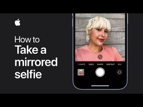 How to take a mirrored selfie on iPhone | Apple Support