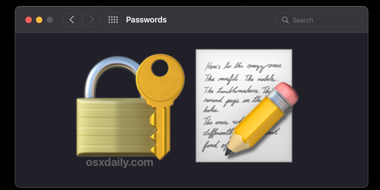 How to Add Notes to iCloud Keychain on Mac