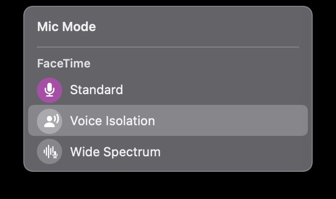 How to Use Voice Isolation with FaceTime on Mac