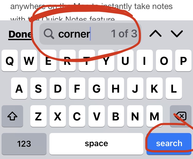 How to Control+F Search on iPhone & iPad in Safari