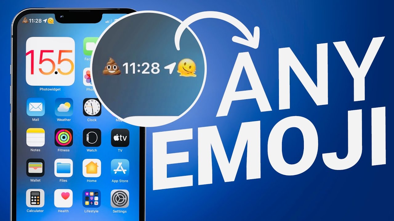 Get ANY Emoji on Status Bar of iPhone EASY & FREE (No Jailbreak Required)