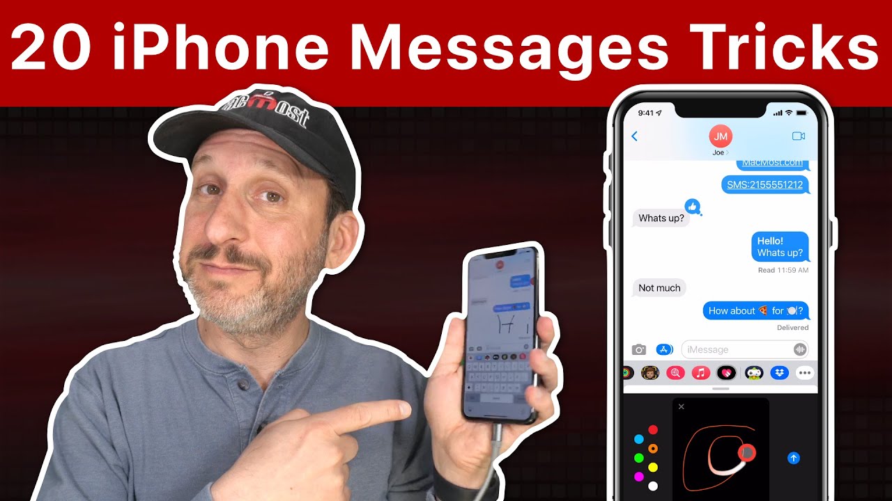 20 Hidden iPhone Messages Features