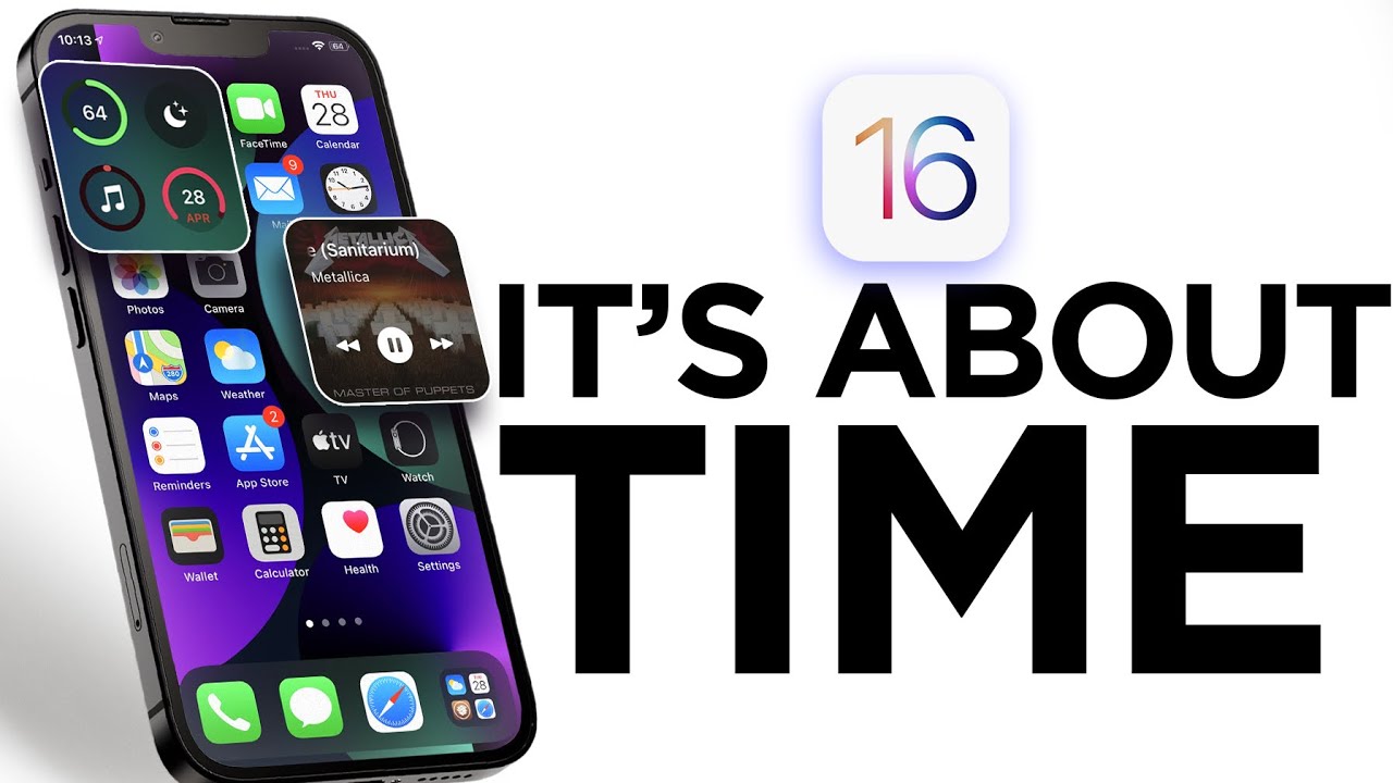iOS 16 – it’s Time!