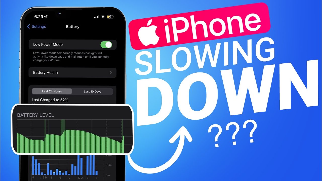 Why Your iPhone Slows Down!