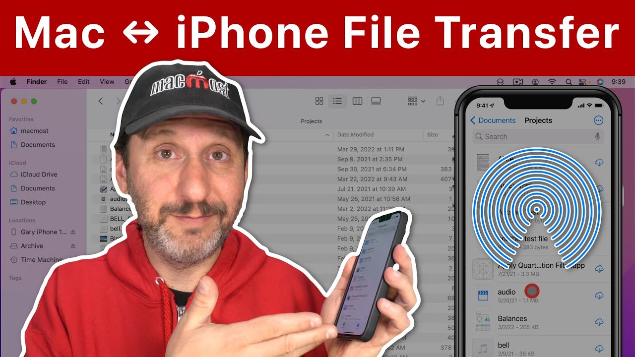 10 Ways To Transfer Files Or Photos Between Mac, iPhone and iPad