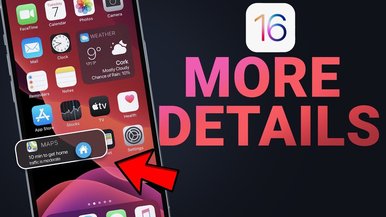 iOS 16 FINALLY More Details Revealed￼
