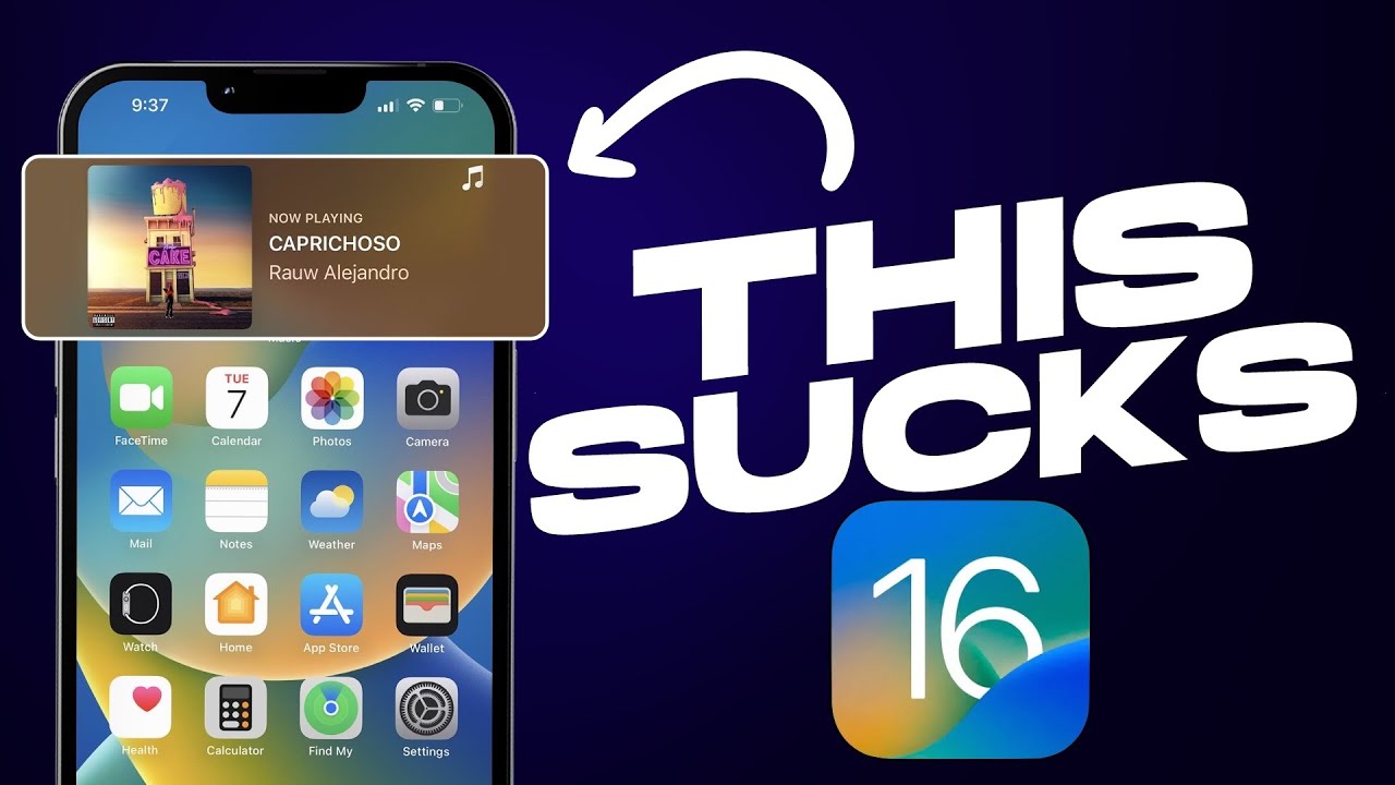 iOS 16 – THIS SUCKS!