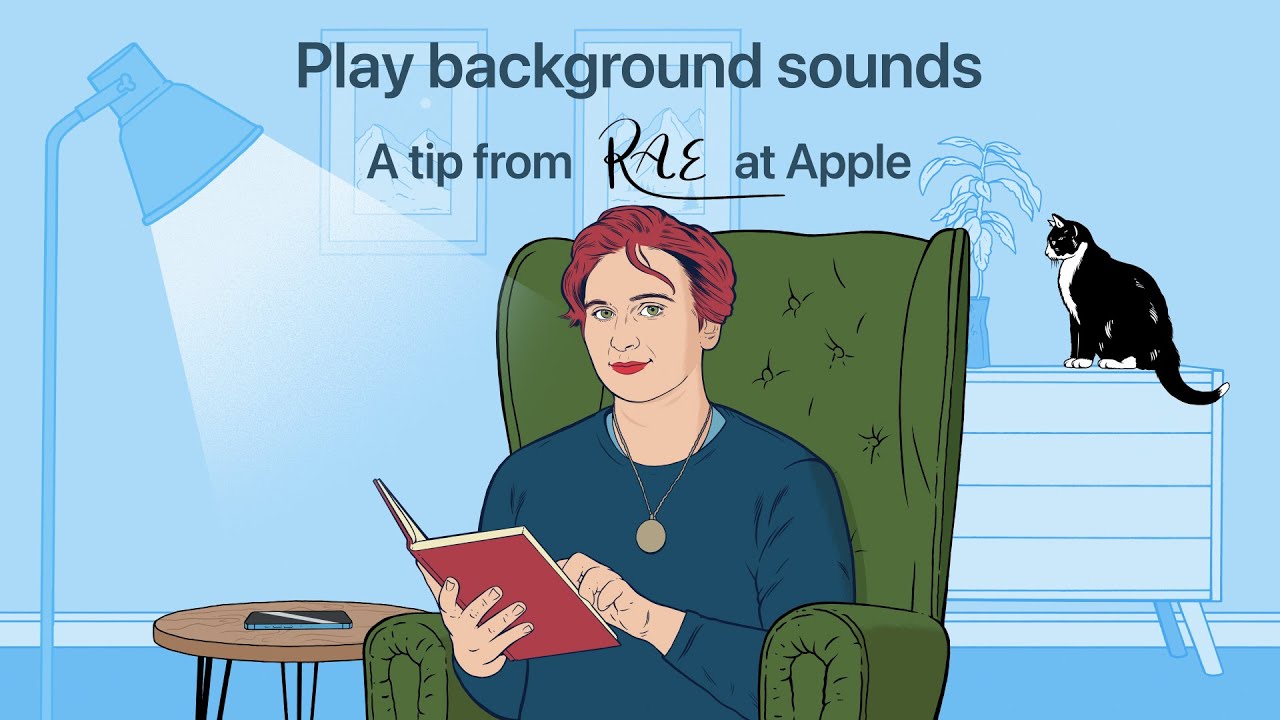 A tip from RAE at Apple: How to play background sounds on iPhone and iPad | Apple Support