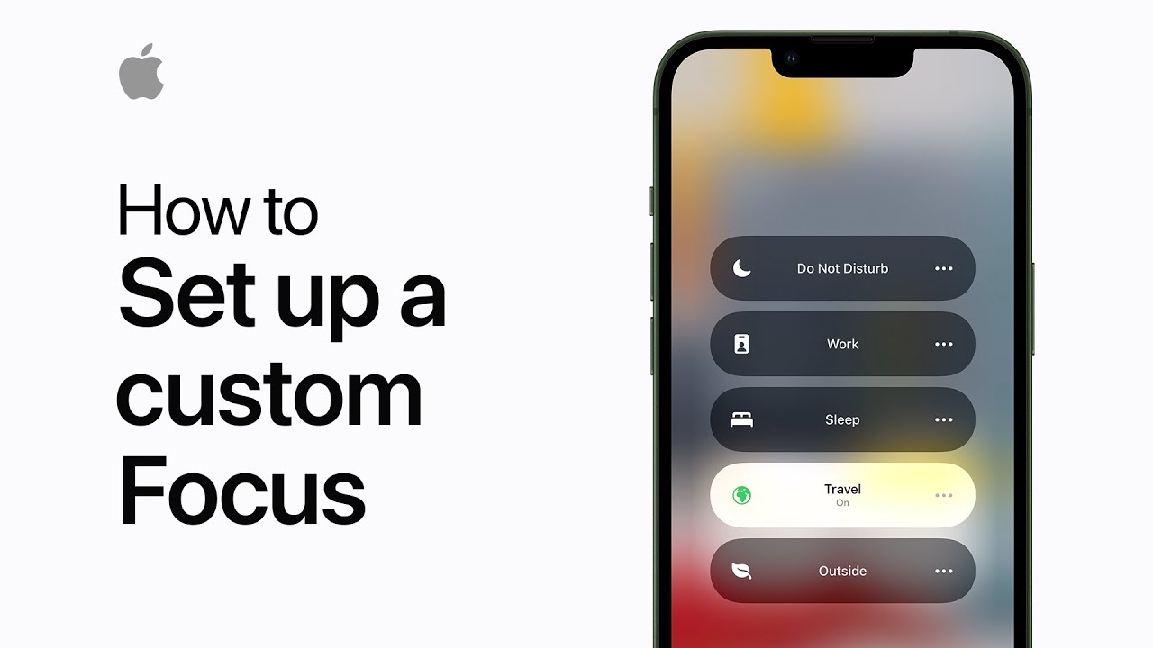 How to set up a custom Focus on your iPhone or iPad | Apple Support