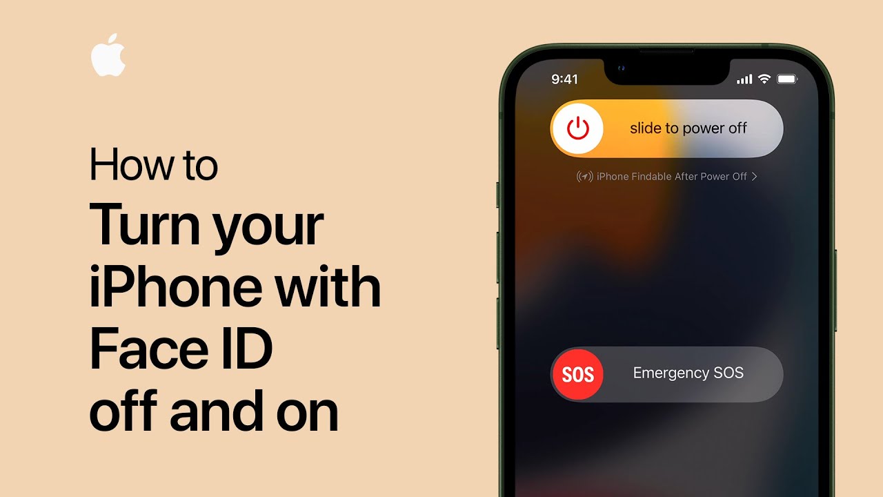 How to turn your iPhone with Face ID off and on | Apple Support