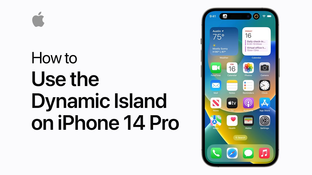 How to use the Dynamic Island on iPhone 14 Pro | Apple Support