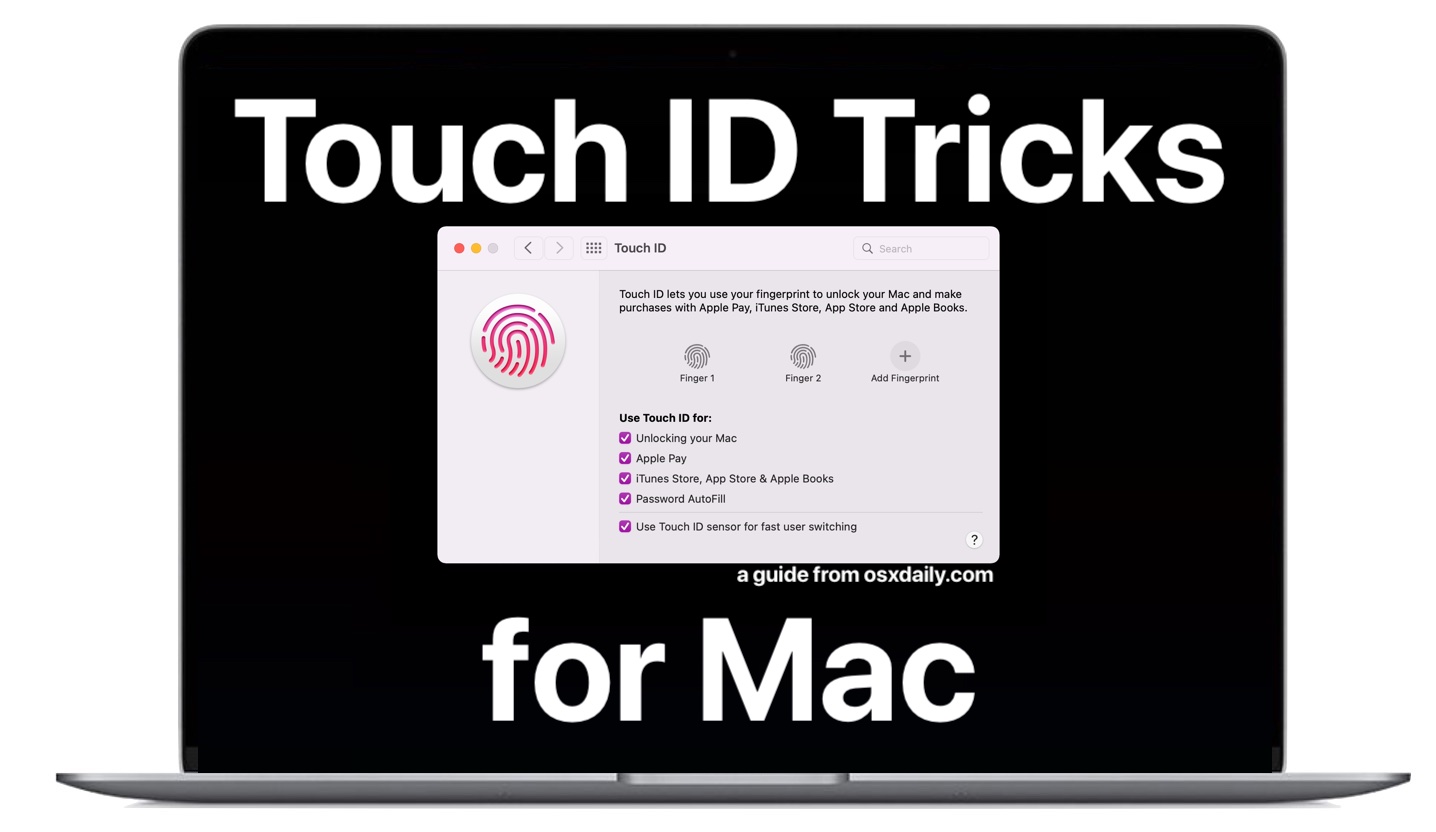 12 Ultra Useful Touch ID Tricks for Mac