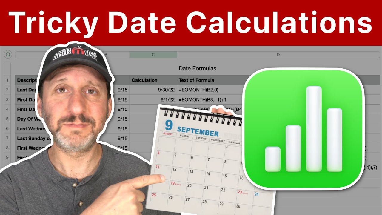 Calculating Difficult Dates In Mac Numbers