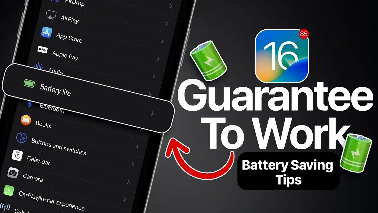 iOS 16 Battery Saving Tips Guarantee To Work 100%
