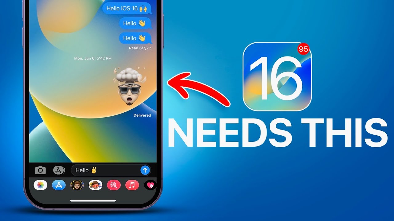 iOS 16 – NEEDS THIS!