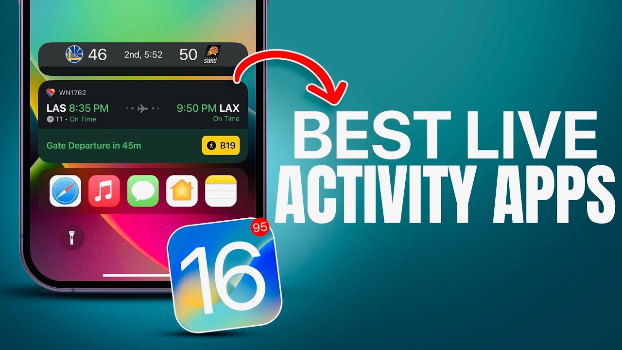 BEST FREE LIVE ACTIVITY APPS – iOS 16.1