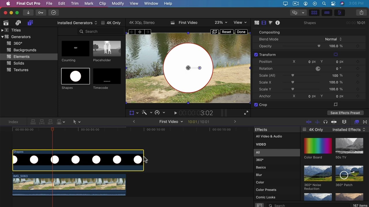 MacMost Course: Final Cut Pro Quick Start For Beginners – Lesson 9