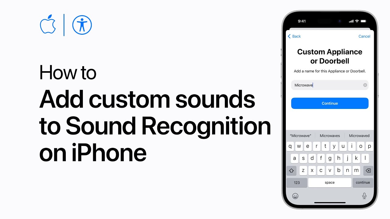 How to add custom sounds to Sound Recognition on iPhone | Apple Support