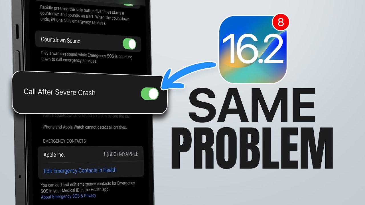 Apple CAN’T FIX This Problem – iOS 16.2