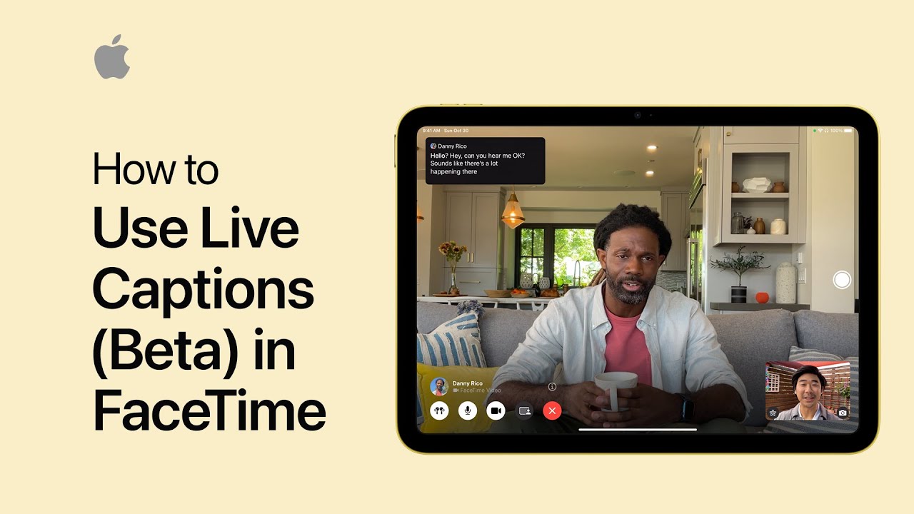 How to use Live Captions in FaceTime on iPhone and iPad | Apple Support