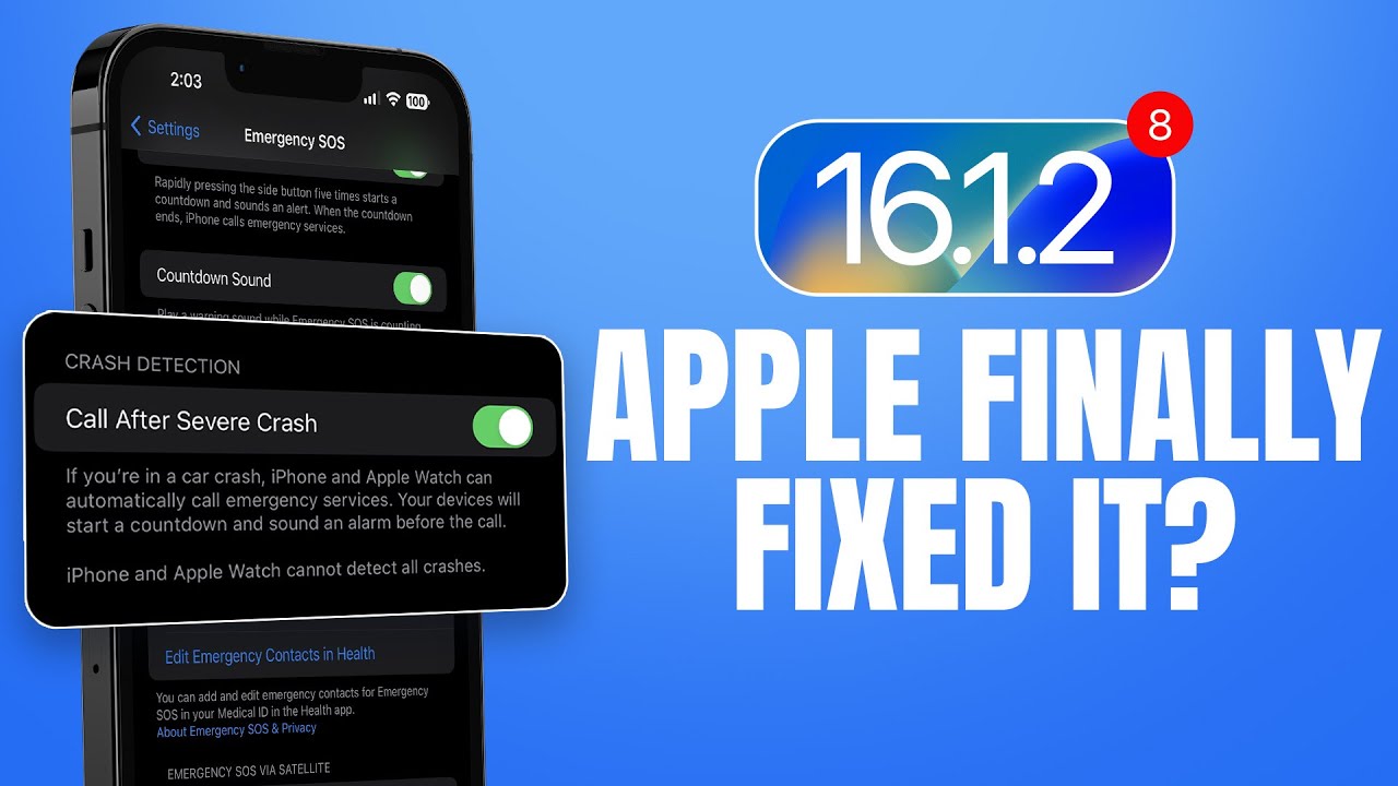 Apple FINALLY Fixed it – iOS 16.1.2 Follow Up!