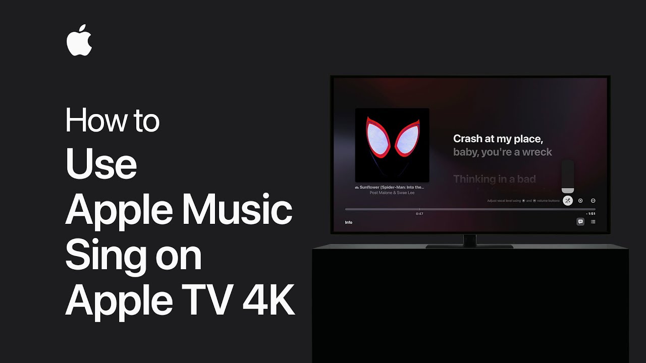 How to use Apple Music Sing on Apple TV 4K | Apple Support
