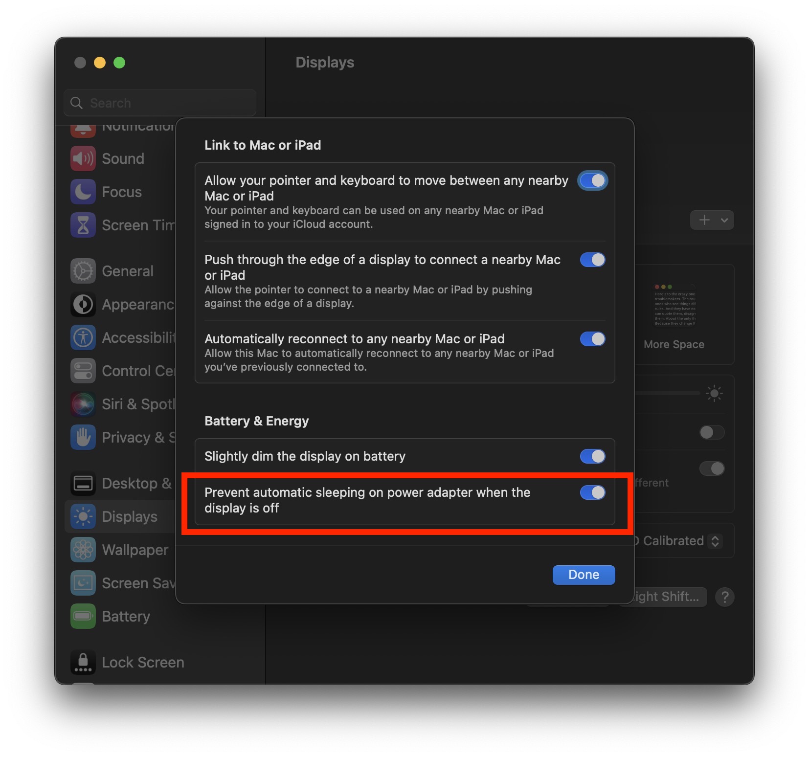 How to Prevent Mac from Sleeping When Display is Off (MacOS Ventura)