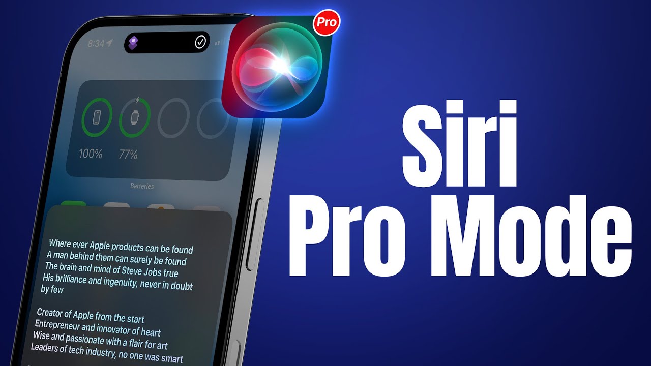 Enable Siri Pro Mode on Your iPhone