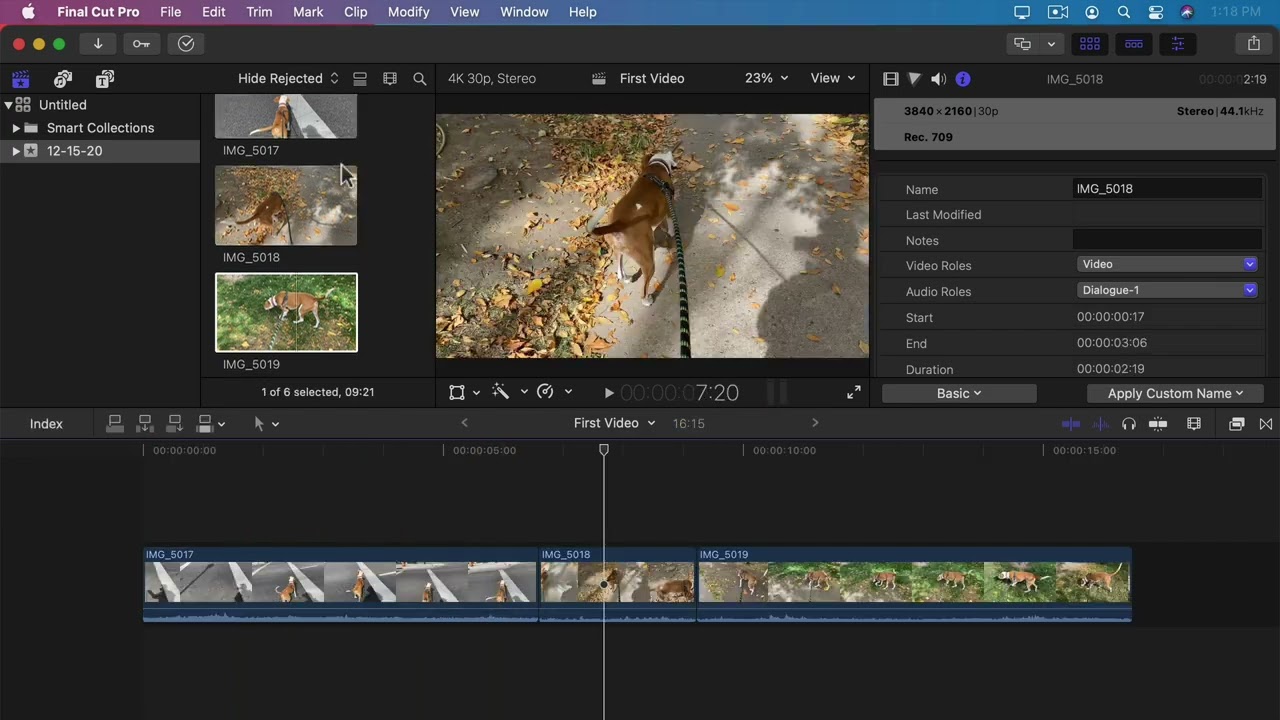 MacMost Course: Final Cut Pro Quick Start For Beginners – Lesson 2